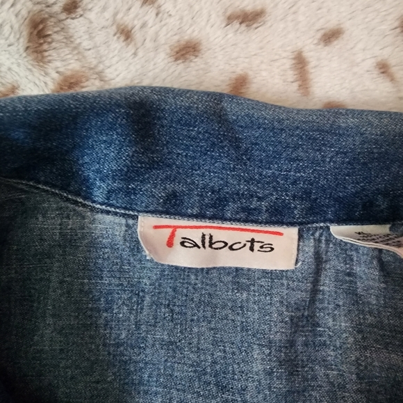 Women's vintage denim top - Picture 3 of 3